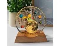One94Store 3D Acrylic LED Night Light – Warm White & Moon and Stars Design with Durable Plastic Base, Decorative Table Lamp for Bedroom, Living Room, Kids Room, Study & Home Décor Gifting Rs.99 @ Amazon