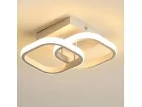 Desidiya Modern Dimmable Minimalist LED Pendant Light, Modern Flush Mount Fixture with Adjustable Light, Three Color Dimming for Bedroom, Living Room, and Dining Room False Ceiling Pendant Light