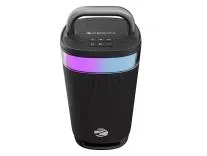 [HDFC CC] ZEBRONICS Wireless Bluetooth Party Speaker, 100W, Upto 5Hrs Playback, 4X 6.9cm Drivers, Passive Radiator, TWS, USB, AUX, 3 EQ Modes, IPX5 Water Resistant, RGB, Built-in Powerbank (Axon 500)