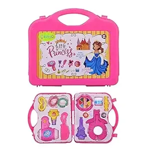 BabyGo Pretend Play Makeup Kit for Kids Girls Pink Carry Along Beauty Set Toy Rs.161 @ Amazon
