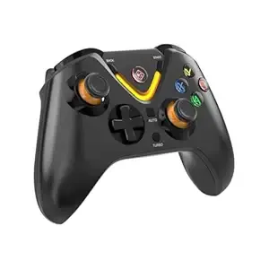 Cosmic Byte Ares Tri-Mode Wireless, Bluetooth, Wired Controller for PC – 2.4GHz, Bluetooth, USB-C Wired, Hall Effect Joysticks & Triggers, Turbo, Auto Turbo,Dual Vibration, Upgraded 1000Hz Polling, Software Support (Black)