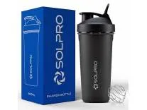 Blaze Shaker Bottle | Leak-Proof and Mess-Free | Non-Slip Grip | Ideal for Protein Shakes, Smoothies, Pre Workout and More | BPA Free Rs.185 @ Amazon