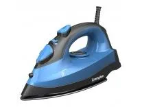 Crompton Fabrimagic Neo 1200 W Steam Iron with 180 ml water tank, Upto 15g /min Steam Output with Vertical Steaming and Non-Stick Soleplate (Blue), 6 Fabric Settings.