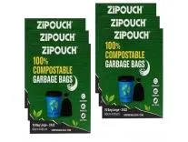 Compostable Garbage Bag Large Size - Pack of 6, Eco-Friendly Dustbin Bags Large Size for Home and Office, Durable and Biodegradable Garbage Bag Solution | 60 Count| Rs.140 @ Amazon