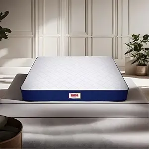 USHA SHRIRAM Back Master with NFF Tech. 4 Inch Single Size Bonded Foam Mattress (75X35) with NFF Technology Orthopedic Bed Mattress with Breathable Fabric & Complete Edge Support | 2 Years Warranty Rs.3602 @ Amazon
