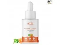 [Apply 5% Coupon] Aravi Organic 20% Vitamin C Face Serum For Brightening, Dark Spots, Dull Skin,Uneven Skin Tone - For All Skin Types - 30 ml Rs.199 @ Amazon