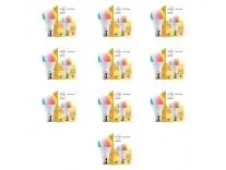 wipro NS9200 B22D Wi-Fi Enabled Smart LED Bulb for Amazon Alexa & Google Assistant (9W, White) | Pack of 10 Rs.2929 @ Amazon