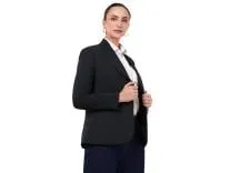 SaintX Women's Premium Formal Blazer | Fully Lined | Regular Fit | 4-Way Stretchable Ultra-Light Fabric | Fashion-Forward | Office/Meetings (WB01)