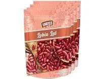 Exotes Lobia Lal 1000g (500g X 2) – Easy-to-Cook Red Beans High in Protein & Fiber | Lal Lobia Ideal for Traditional Indian meals like Salad, Curry & Chaat more Simple recipies | Helps in Digestion and Keeps You Energetic Rs.193 @ Amazon