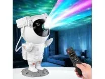 Lifelong Galaxy Projector Light for Bedroom, Astronaut Projector, Star Light Projector, Nebula Space Night Light with Remote Control & Timer, Gift for Kids, Adults & Home Décor (White - LLEGP18)