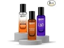 Beardo Power Blend Trio- Whisky Smoke, LSD & Whisky Smoke Firebomb Perfume for Men (20ml x 3) | Long Lasting Fragrance | Long Lasting Perfume for Men | Gift for Men | Gift for Friend Rs.253 @ Amazon