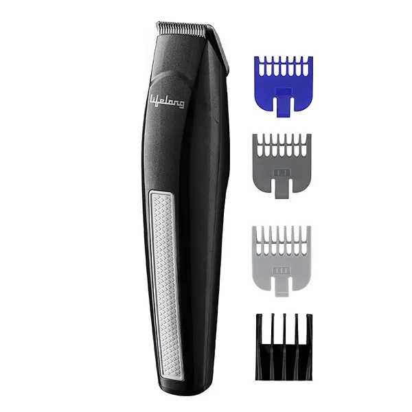 Lifelong Beard Trimmer for Man | Timmer Men Beard | Cordless Hair Trimmer for Men All in One | Grooming Kit with Skin Friendly Blades | Shaving Machine with 4 Combs, Type C Rechargeable, 1Hr Runtime