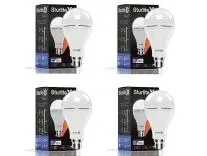 Sturlite Xenus (3 in 1) 12W LED Inverter Bulb| Bright Rechargeable Emergency Bulb| 12Hr Battery Backup| 6-8Hrs Charging Time| Over-Charge Protection| B22 Base Energy Efficient Lighting (Pack of 4) Rs.883 @ Amazon