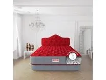 [ICICI CC] SLEEPSPA BY COIRFIT Euphoria Normal Top 6 Inch Single Size Bonnell Spring Mattress with 6 Year Warranty | Orthopedic Pro - Doctor Recommended | PU Foam for Better Support & Comfort (Red,72X30X6)