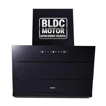 [Coupon + Apay ICICI NC EMI ] Elica 75cm 1650 m3/hr BLDC Filterless Autoclean Kitchen Chimney with 15 Years Motor & 5 Years Comprehensive Warranty | EFL 3V 751 BLDC HAC LTW MS NERO | Black | Touch + Motion Sensor Control
