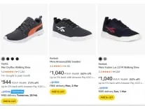 Adidas, Reebok & Puma Men's Shoes upto 80% off starting From Rs.831 @ Amazon