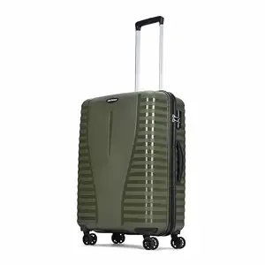 Aristocrat Airpro 8-Wheel Medium Size Hard Case Trolley Bag, Ivy Green