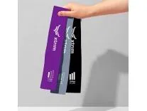 Xtrim Resistance Bands for Workout, Home Gym Accessories for Men and Women, Mini Loop Hip Band for Toning Exercise, Theraband for Fitness (3 Different Sizes, 2kg - 12kg)