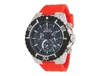 Invicta Silicone Aviator Chronograph Black Dial Analog Watch for Men - 37631, Multi-Color Band Rs.10475 @ Amazon