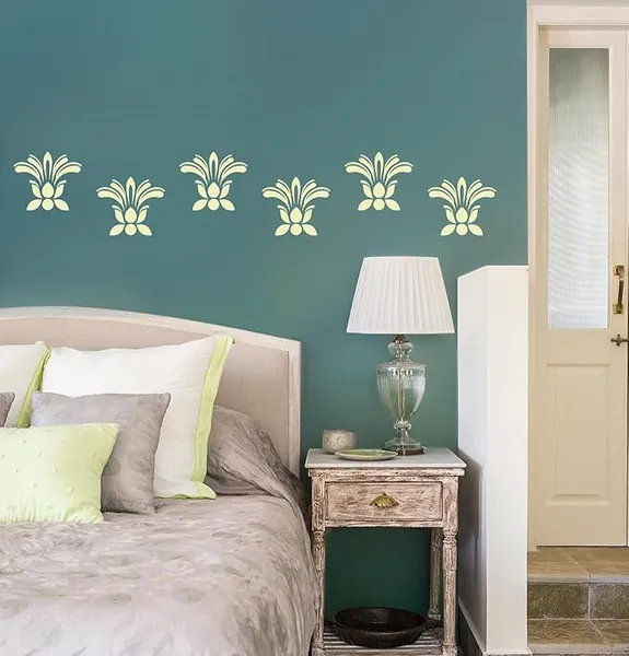 Asian Paints Royale Play Decor Stencil for Wall Painting | Cosmos Design | Reusable Stencil Painting for Home Decoration Rs.71 @ Amazon