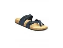 mens Athr-diagonal Diagonal Strap Buckle Casual Sandals | Stylish Thong Sandals | Comfortable Footwear Suitable For Any Casual Outfit | Soft Footbed Cushioned Support | Anti-Slip Sole | Adjustable Strap Slippers Rs.499 @ Amazon