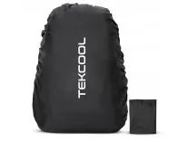 TEKCOOL Dust & Rain Cover for Backpack with Pouch, Waterproof Dustproof Rain Cover Bag Elastic Adjustable for School, College,Office, Trekking Bags (30L-35L,Black)' Rs.232 @ Amazon
