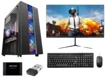 [HDFC CC] All-in-One Desktop Computer Set with Monitor, Keyboard & Mouse | SSD Storage | Fast & Ready-to-Use PC for Office, Home, Study & Business