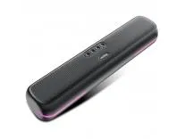 Intex Beast 20X Newly Launched 20W BT Soundbar with 360° Surround Sound, Rhythmic RGB Light, 52mm×4 Drivers, 5hrs Playback Time, TWS Feature, Type C Fast Charging, BT V5.4, USB/AUX/TF (Black)
