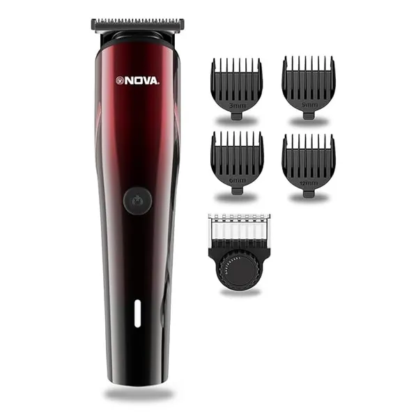 NOVA NHT 1132 Trimmer 150 min Runtime 24 Length Settings (Red) Rs.664 @ Amazon