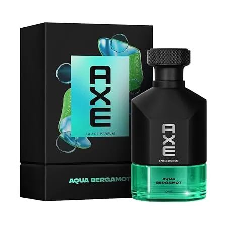 Axe Fresh Perfume for Men | Aqua Bergamot Fragrance | Long Lasting 12Hr | Marine Bergamot Watery Accord Nutmeg | Premium EDP 100ml