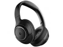 Spigen Audio Newly Launched SA-HP P10 Wireless Over Ear Headphones with 60H Playtime, Upto 43dB Multi-Mode Adaptive ANC Pro, EQ Customizing App, 5-MIC, Gaming Mode, 40mm Driver - Black
