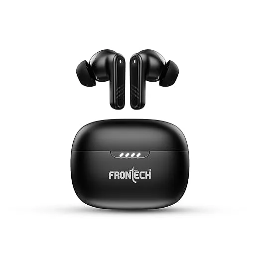 FRONTECH Sonorix Earphones | TWS | 35 Hrs Playback | Powerful Bass | BT 5.0 | Touch Control | 300 Hours Standby | Type-C Charging (EF-0101) Rs.518 @ Amazon