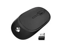 Zebronics Wireless Mouse, 2.4GHz, 1200 DPI, 3 Buttons, High Precision, Comfortable & Ergonomic Design, Lightweight, Power-Saving Mode, USB Nano Receiver (Dazzle 10, Black)