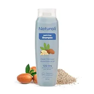 Naturali Moisture Filling Shampoo, With Hyaluronic Acid, Argan Oil & Quinoa, For Dry & Dehydrated Hair, Adds Shine & Bounce, Hyaluron Moisture 100H, 100Ml. Rs.93 @ Amazon