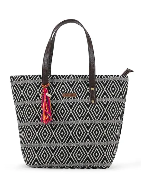 NEPRI Office Essential Tote Bag | Stylish Tote Bags for Office Use | Purse for Women | Vegan Leather & Jacquard Fabric Handbag with Double Handle Shoulder Strap| Daily & Travel Use Rs.729 @ Amazon