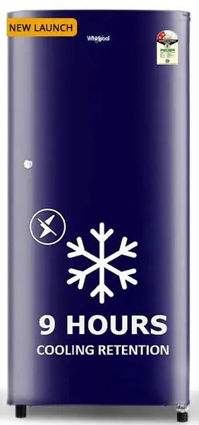 Whirlpool 184 L 2 Star Direct-Cool Single Door Refrigerator (205 WDE CLS 2S SAPPHIRE BLUE-Y, Blue, 2026 Model)