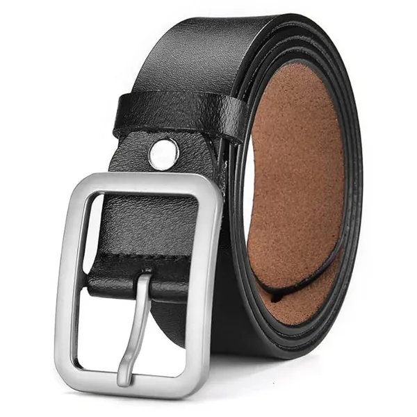 ZORO Men's Genuine Leather Belt for Men | Formal/Casual | (Black/Brown) Rs.293 @ Amazon