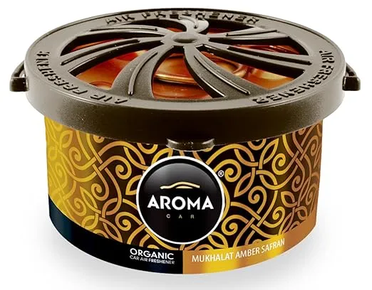Aroma Car Perfume Organic Air Freshener Mukhalat 40g