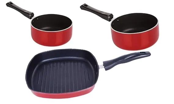Nirlon Kitchen Utensils Non Stick Cooking Set (SP(M)_SP(B)_GP24) Rs.935 @ Amazon