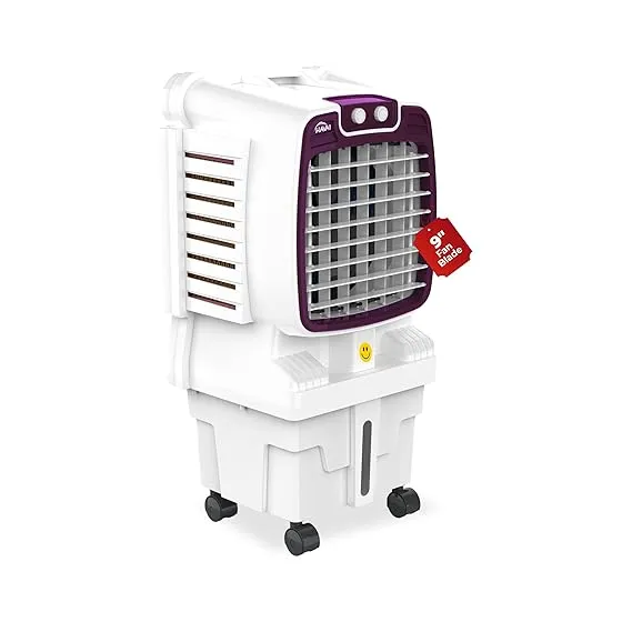 [ICICI CC] Havai Arizona 9 Mini Personal Air Cooler | India’s First 9-Inch Blade Cooler | 2600 RPM | 5 Ft Air Throw | 3-Side Honeycomb | 12L Tank | Motorised Louvers | 80W | Ideal for 50 Sq Ft