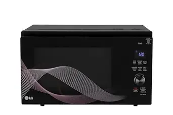[HDFC CC] LG 32 L, Convertible Microwave Oven with Air Fry, Charcoal Lighting Heater, Wi-Fi Enabled (MJEN326UHWF, Black, Motorised Rotisserie, 60 Air Fry Recipe, 40 Scan to Cook Recipes & 431 Auto Cook Menu)