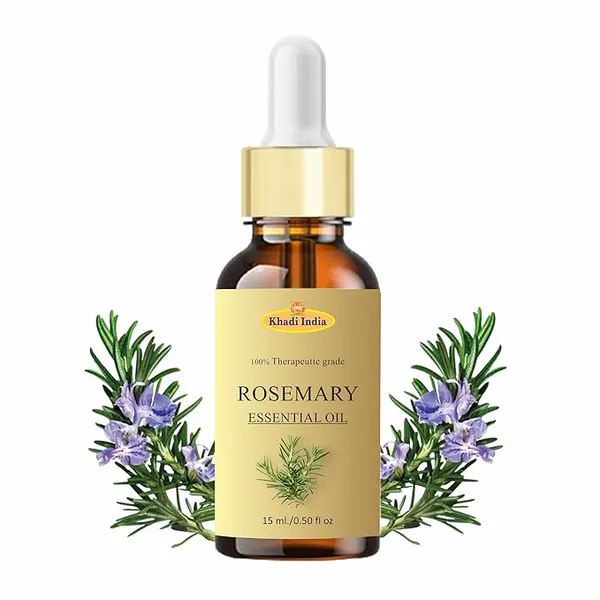 Rosemary Essential Oil 100% Pure & Natural – Hair Growth, Skin Care & Aromatherapy – Undiluted, Steam Distilled – For Diffuser, Scalp & DIY – 30ml Rs.101 @ Amazon