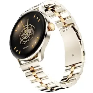 Fire-Boltt Glitz Women Smart Watch with 1.19” AMOLED Display, Bluetooth Calling, Rotating Crown, Always On Display, 1000 Nits Brightness, IP68 Waterproof Ivory Pearl Rs.1499 @ Amazon