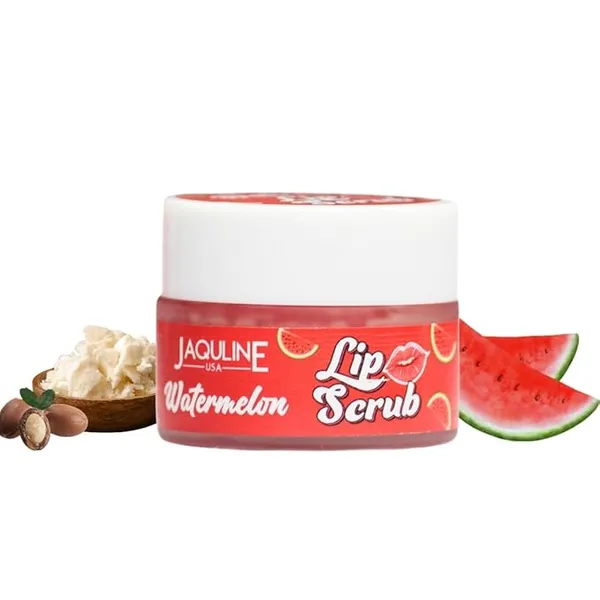 JAQULINE USA Lip Scrub | Deep Hydration Lip Exfoliator | Removes Dead Skin Cells | Plumping & Moisturizing Lip Treatment | Repair & Restore Soft Lips | Natural & Gentle | Watermelon, 15g Rs.99 @ Amazon