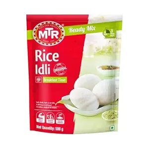 MTR Rice Idli Mix - Breakfast Mix | Quick Breakfast | Instant Ready to Cook Mix | Ready-To-Make South Indian Breakfast | 500g