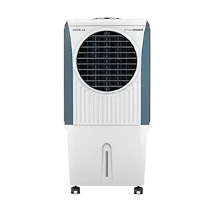 [HDFC CC] Havells KoolBlink 52 L Air Cooler for Room|Powerful Air-Delivery|Dual Flow Technology|3 Side Bacteria Shield Honeycomb Pads|Double Ball Bearing Motor|Front Wheels with Brake|Inverter Compatible Rs. 7091 @ Amazon