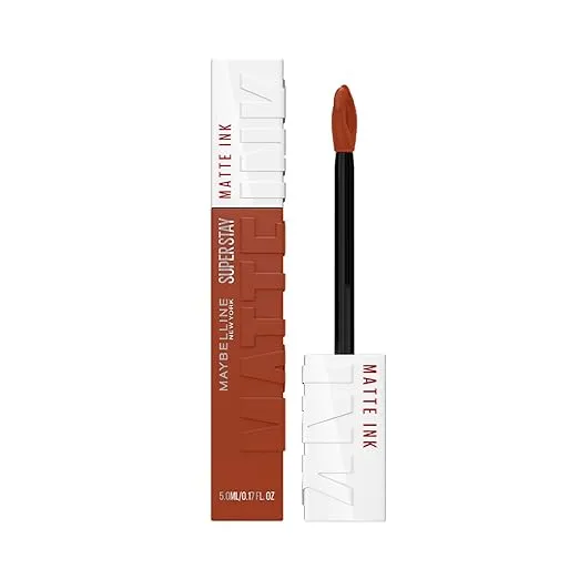 Maybelline New York Superstay Matte Ink Liquid Lipstick - 16H Longwear Matte | Entertainer, 5ml Rs.320 @ Amazon