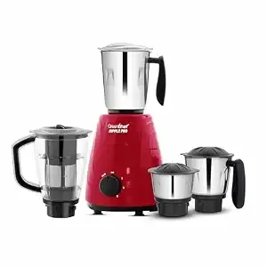 Greenchef Ripple Pro Mixer Grinder - 3 SS Jars with SS Blades,Juicer Mixer Jar,1HP power, 230-240v,18000 RPM,Red Color,ISI Certified,Heavy Duty Motor,5 Year Warranty on Motor Rs.2014 @ Amazon