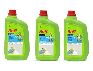 (Min Buy 3) Pidilite Roff Cera Clean All Purpose Tile, Floor & Wall Cleaner 0.5 Liter Pack of 3, Advance, Bedroom & Bathroom Floors, Removes Grease, Dirt & Tough Stains
