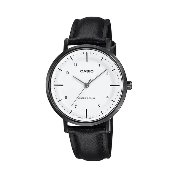 Casio Ladies LTP-VT03BL-7BDF Analog White Dial Women (A2427)